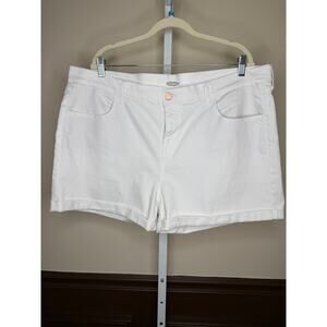 Old Navy White Jean Shorts